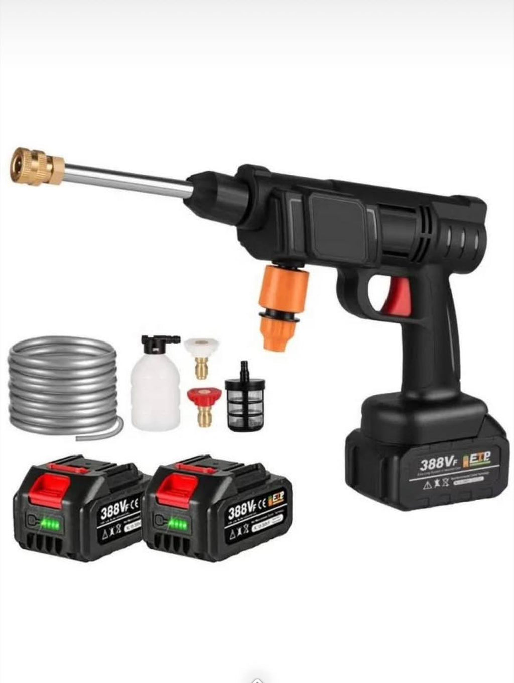 🚀 مسدس الغسيل المحمول: نظّف وين ما تحب! 💦