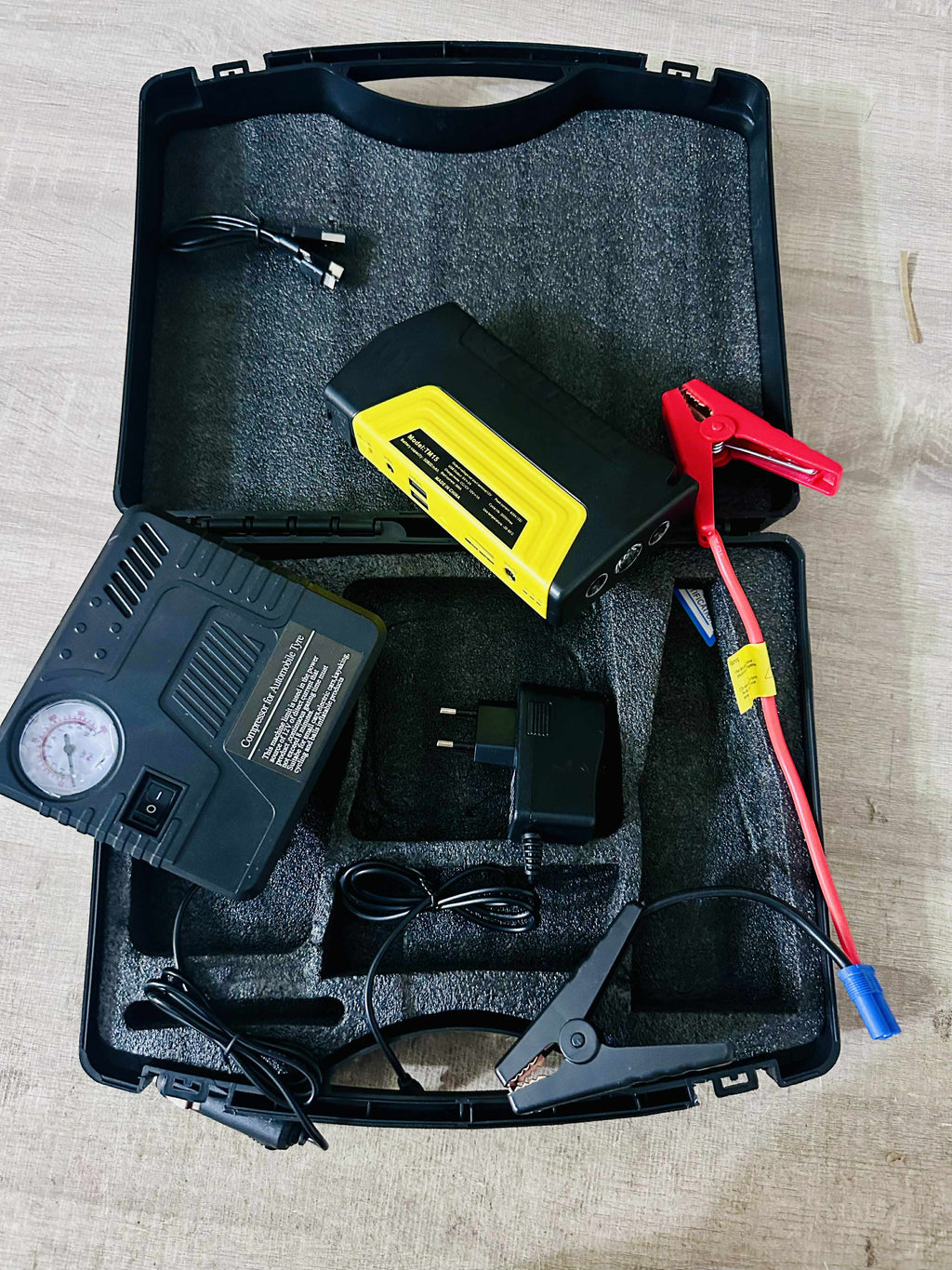 Power demarrage et compressor votieur