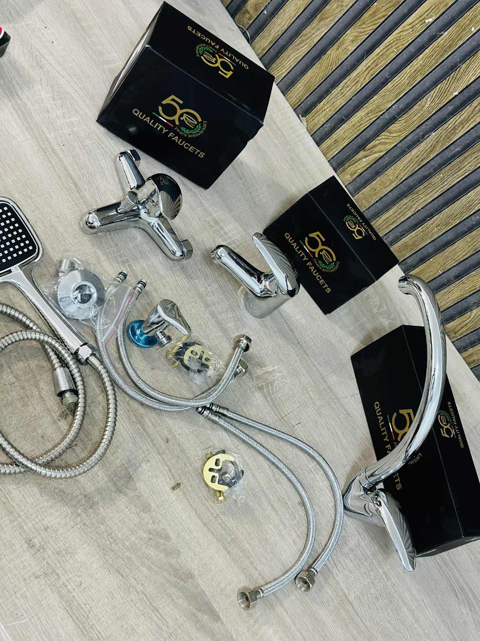 Pack robinetterie 5 pièces