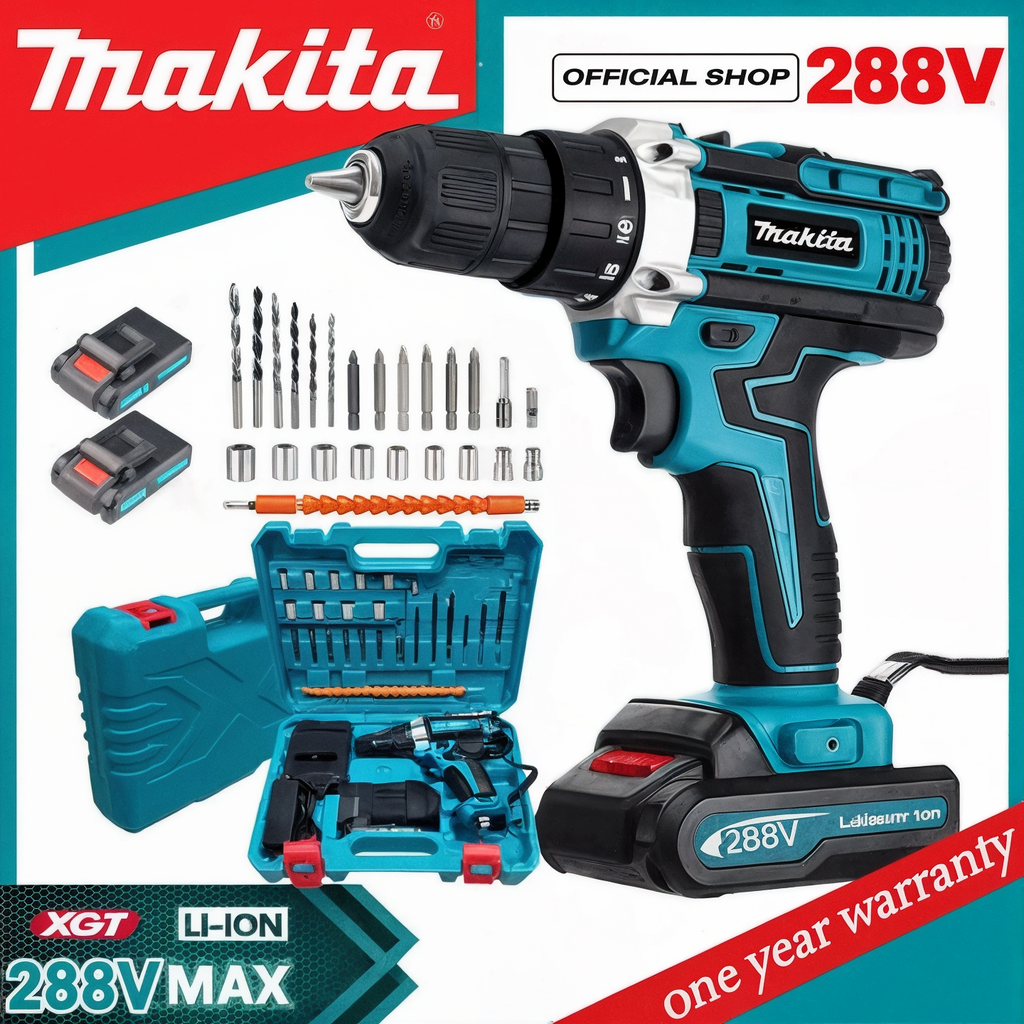 Maketa – Perceuse Sans Fil 48V (3 en 1)