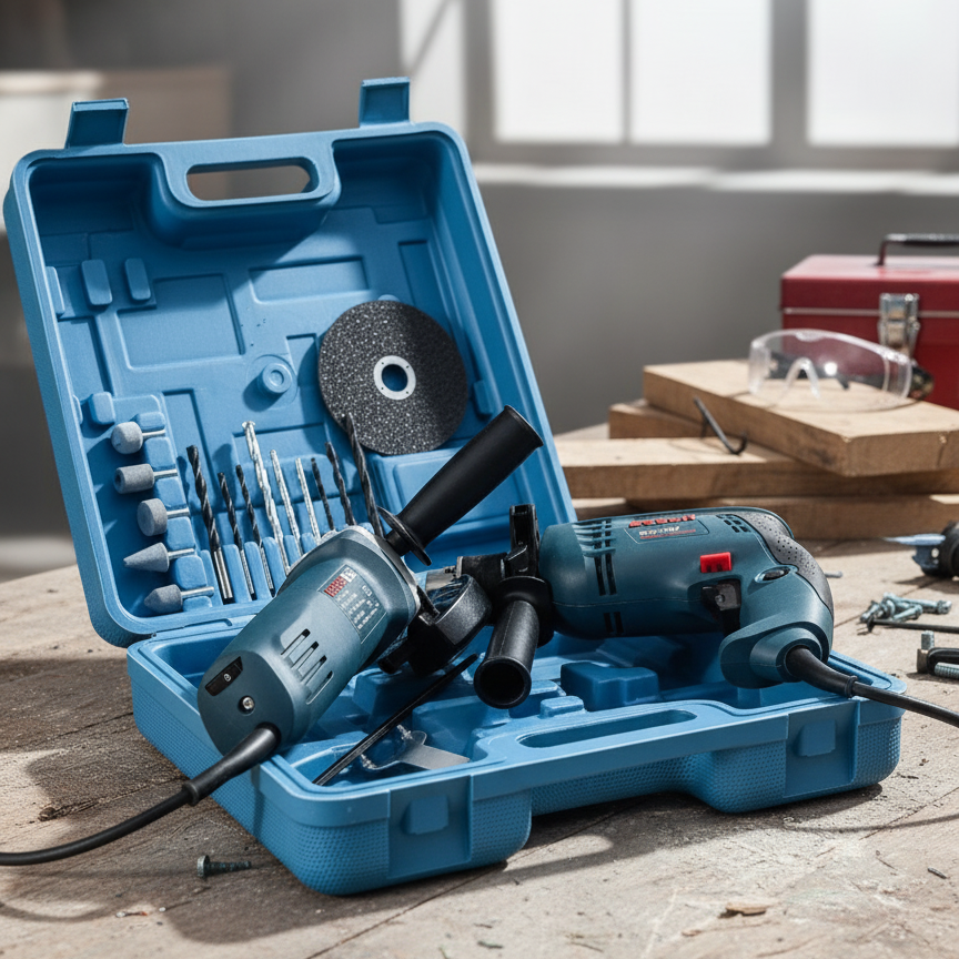 Kit Duo Bosch  + MEUL DISQUE BOSCH 1250W 24Pcs