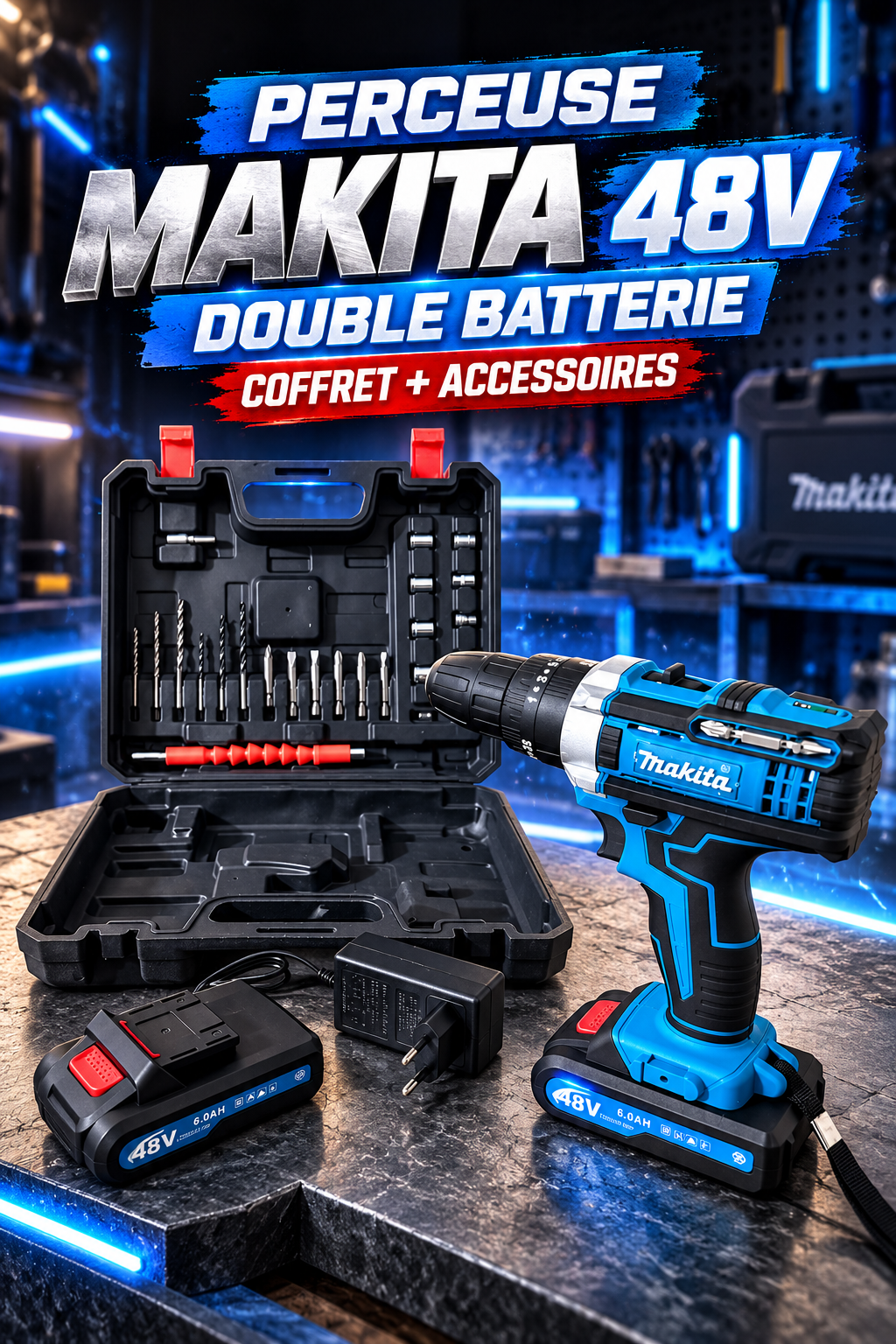 Makita  48V (3 en 1)