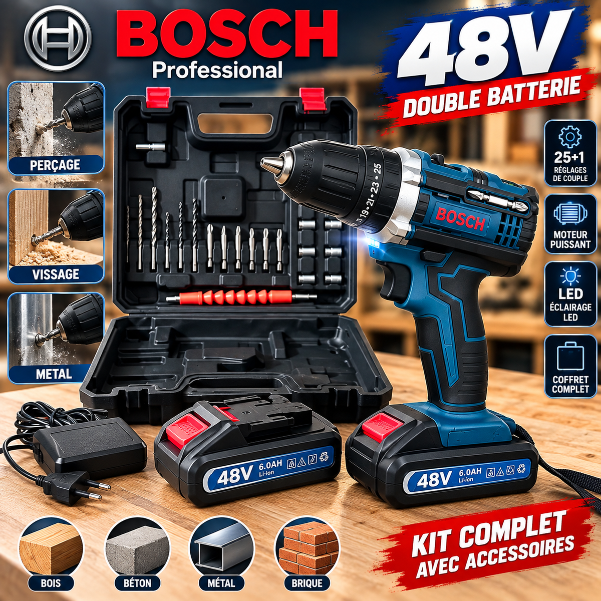 Vauises bosch 48 v