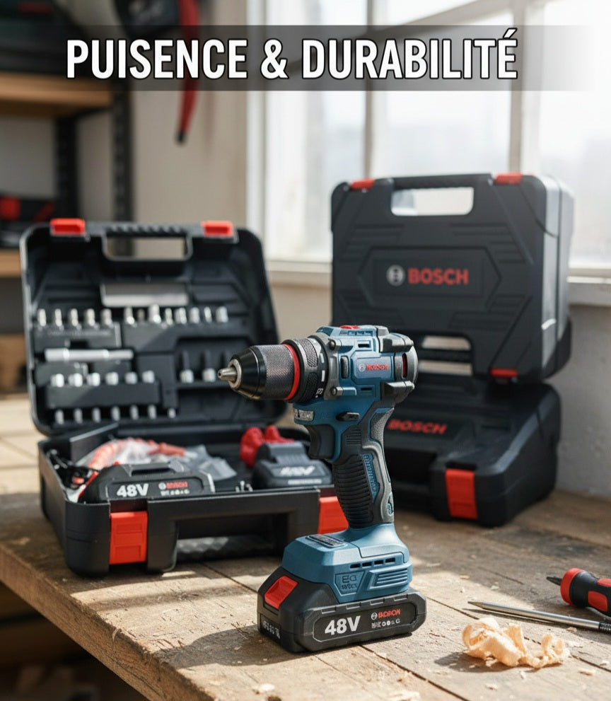 Perceuse-visseuse brushless BOSCH 48V
